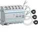 Energiemanagement bussysteem KNX signaalgevers Hager KNX Energieverbruiksmeter 3 kanalen met drie stroomtrafo's EK028 TE332